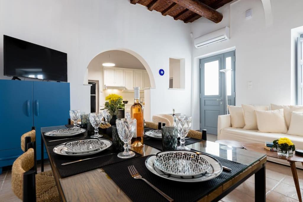 Venghera Naousa Apartment In The Heart Of Naousa Eksteriør bilde